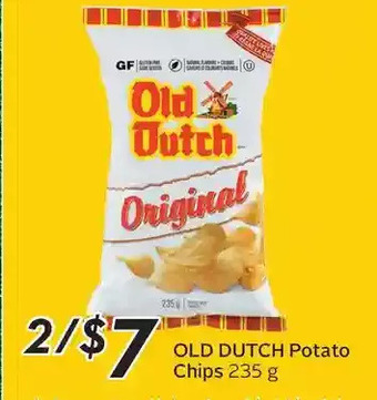 Sobeys Old dutch potato chips offer