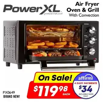 Factory Direct Power xl air fryer oven & grill offer