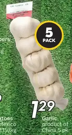 Sobeys Garlic offer