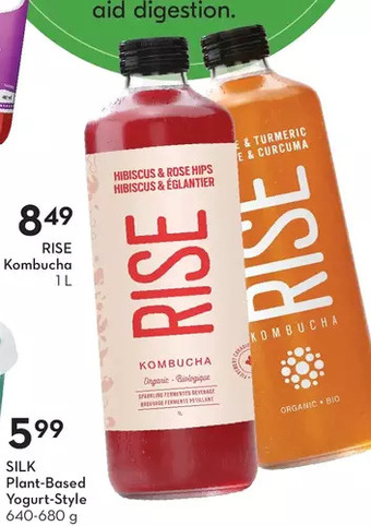 Sobeys Rise kombucha offer