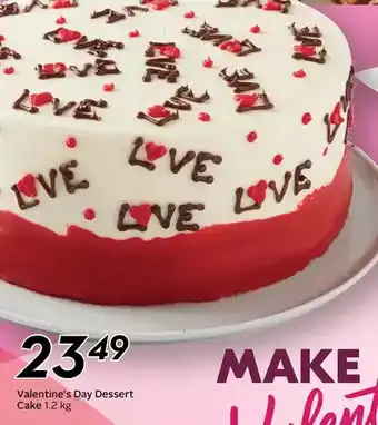 Sobeys Valentine's day dessert cake offer