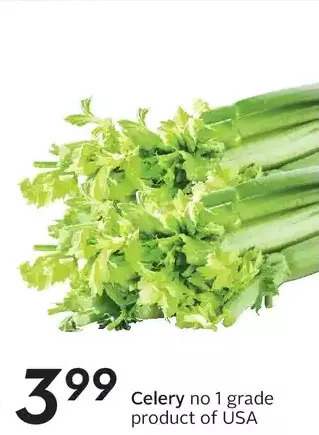 Sobeys Celery offer