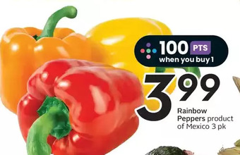 Sobeys Rainbow peppers offer