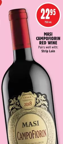 Metro Masi campofiorin red wine offer