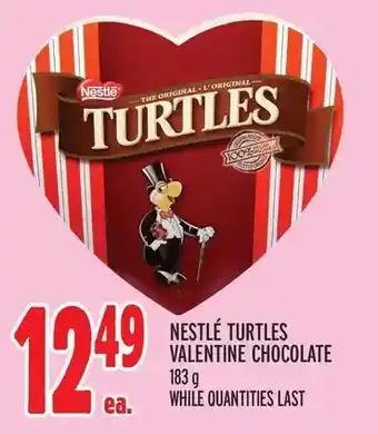 Metro Nestlé turtles valentine chocolate offer