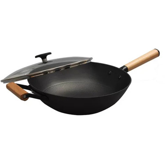 Canadian Tire Paderno 32cm cast-iron wok offer