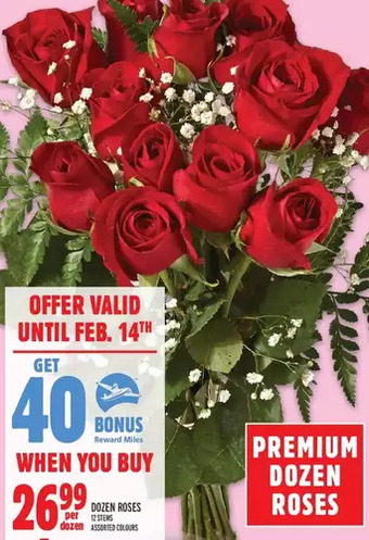 Metro Dozen roses offer