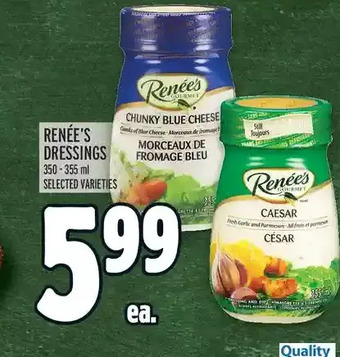 Metro Renée's dressings offer