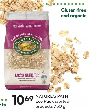 Sobeys Nature's path eco pac offer