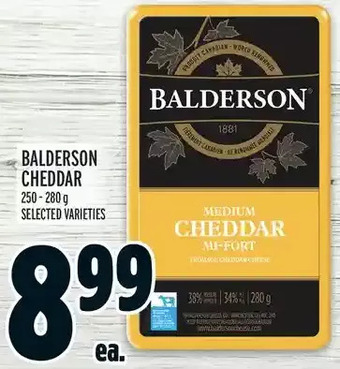 Metro Balderson cheddar offer