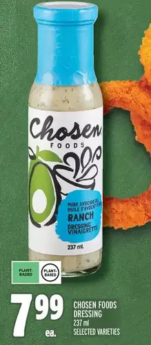 Metro Chosen foods dressing offer