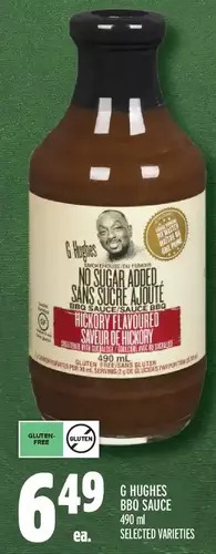 Metro G hughes bbq sauce offer