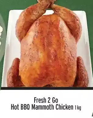 Metro Fresh 2 go hot bbq mammoth chicken offer