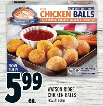 Metro Watson ridge chicken balls offer