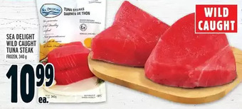 Metro Sea delight wild caught tuna steak offer