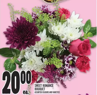 Metro Sweet romance bouquet offer