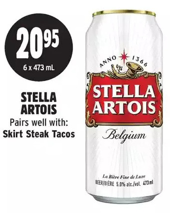 Metro Stella artois offer