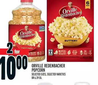 Metro Orville redenbacher popcorn offer