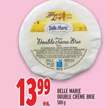 Metro Belle marie double crème brie offer