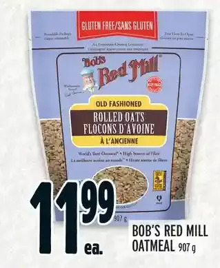 Metro Bob's red mill oatmeal offer