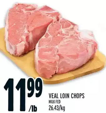 Metro Veal loin chops offer