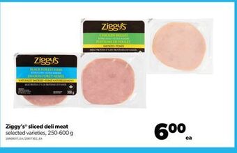 Real Canadian Superstore Ziggy's® sliced deli meat, 250-600 g offer