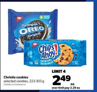 Real Canadian Superstore Christie cookies, 223-303 g offer