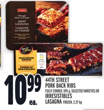 Metro 44th street pork back ribs offer
