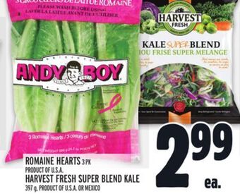 Metro Romaine hearts offer