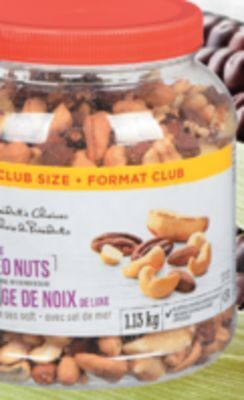 Real Canadian Superstore Pc® deluxe mixed nuts or roasted cashews, 1.13 kg offer