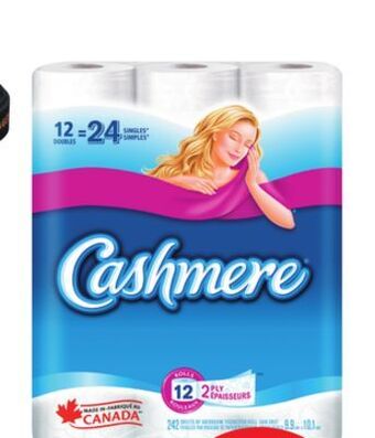 Sobeys Cashmere bath tissue offer