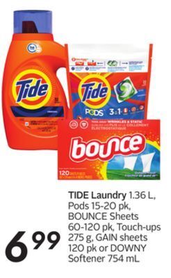 Sobeys Tide laundry offer