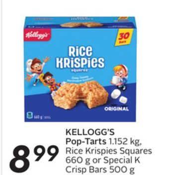 Sobeys Kellogg's pop-tarts offer