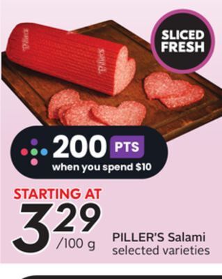 Sobeys Piller's salami offer