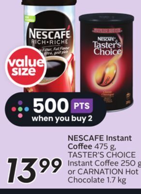 Sobeys Nescafe instant coffee offer