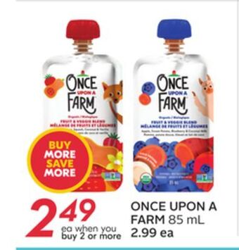 Sobeys Once upon a farm offer