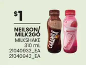 Loblaws Neilson/ milk2go, 310 ml offer