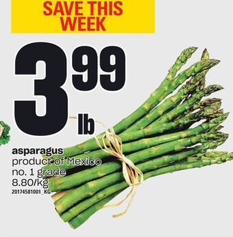 Loblaws Asparagus offer