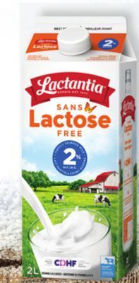 Loblaws Lactantia lactose free milk, 2 l offer
