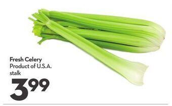 Longo's Fresh celery offer