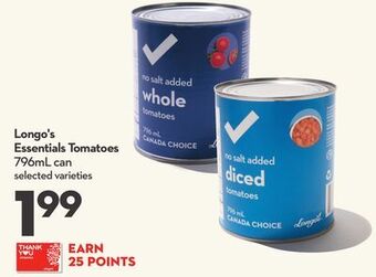 Longo's Longo's essentials tomatoes offer