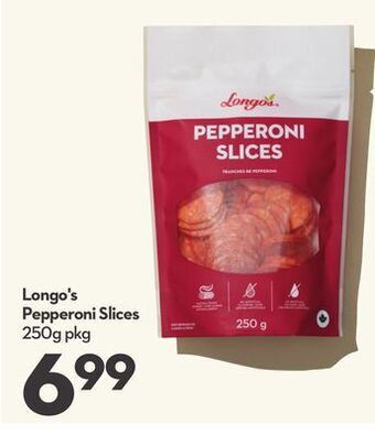 Longo's Longo's pepperoni slices offer