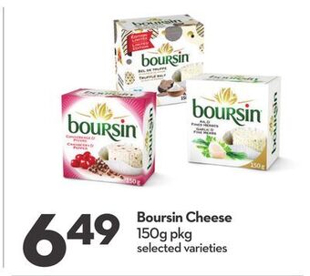 Longo's Boursin cheese offer