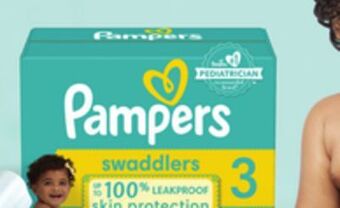 Loblaws Pampers super big pack diapers, 42-112's offer