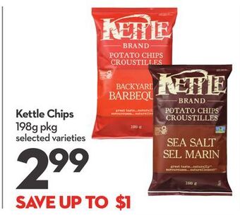 Longo's Kettle chips offer