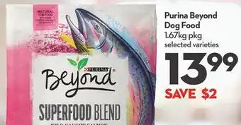 Longo's Purina beyond dog food offer