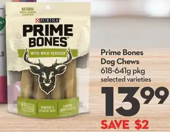 Longo's Prime bones dog chews offer