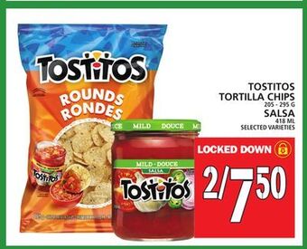 Food Basics Tostitos tortilla chips or salsa offer