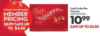 Longo's Lindt lindor box offer