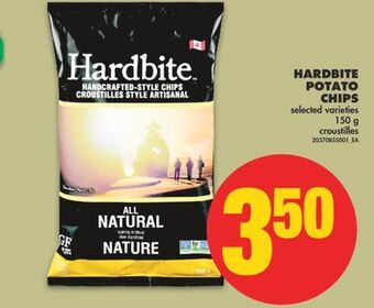 No Frills Hardbite potato chips, 150 g offer